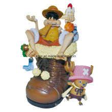 Pirate Luffy Vinyl Cartoon PVC Plastic Action Figure Baby Toys